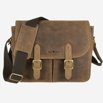 Greenburry leather camera bag 