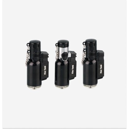 Cool Fire-Tank Gas Lighter 017586 – Black